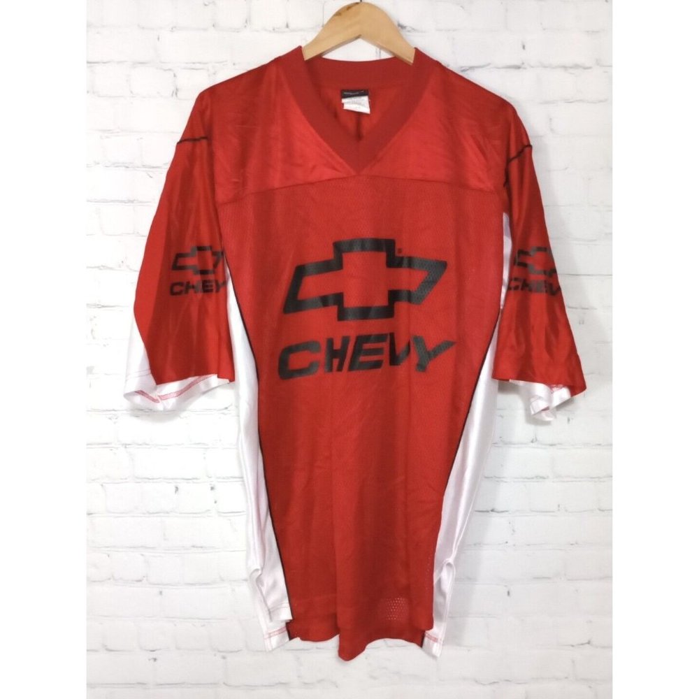 General Motors Chevy Football Style Jersey Size Large